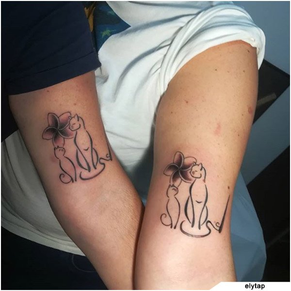 Tatuaggio Famiglia Gatti