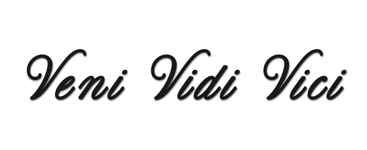 Veni Vidi Vici tattoo