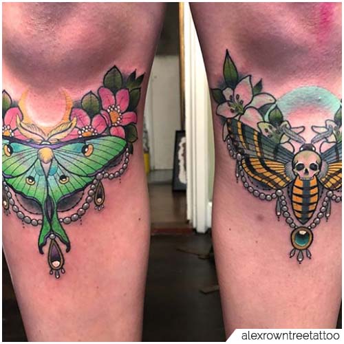 Tatuaje Shin Moth