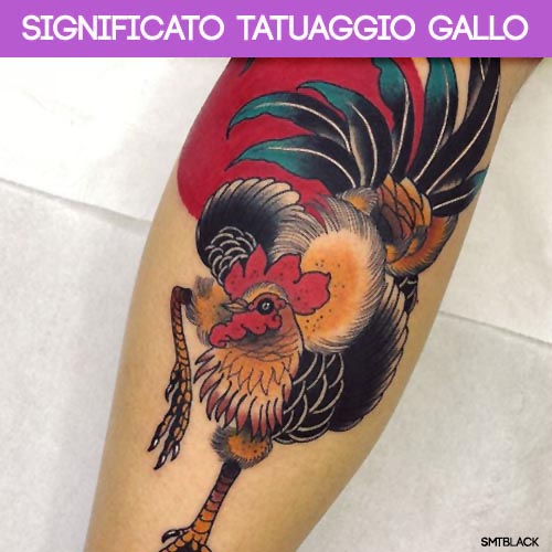 Significado de los tatuajes de gallo y pollo  Significado de los tatuajes   BlendUp
