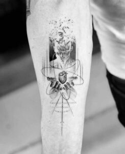 Tatuaggio Atomo Significato, Idee e Costi -2