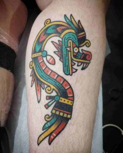Tatuaggio Azteco Significato, Idee e Costi -2
