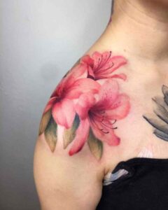 Tatuaggio Azalea Significato, Idee e Costi -2