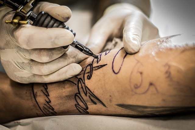Come ripassare un Tatuaggio appena fatto