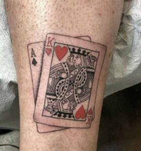 Tatuaggio Re di Cuori Significato, Idee e Costi -2