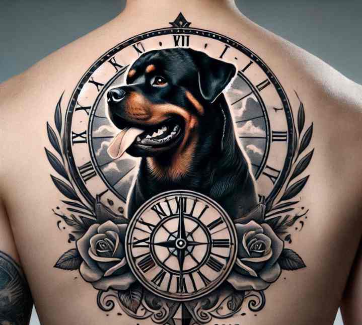Tattoo Rottweiler Tatuaggio Rottweiler: Significato, Idee e Costi | Inkme Tattoo Blog