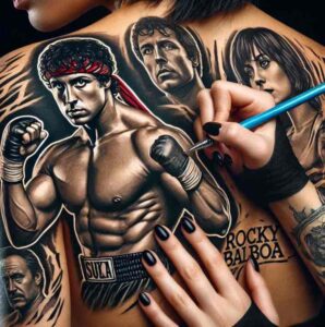 tatuaggio rocky balboa
