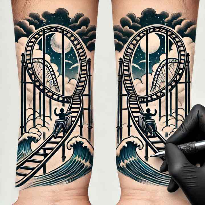 tatuaggio rollcoaster
