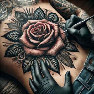 tatuaggio rosa-2
