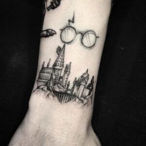tatuaggio harry potter