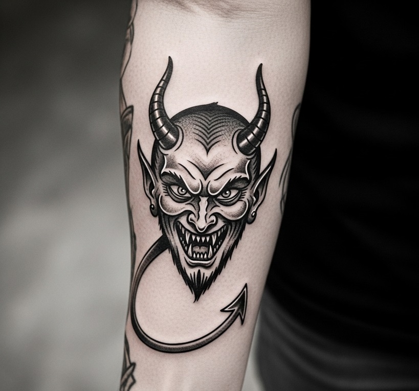 tatuaggio del diavolo
