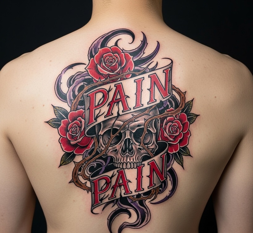 tatuaggio del dolore