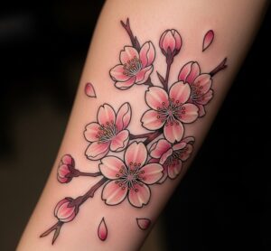 tatuaggio del sakura