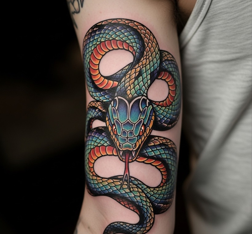 tatuaggio del serpente