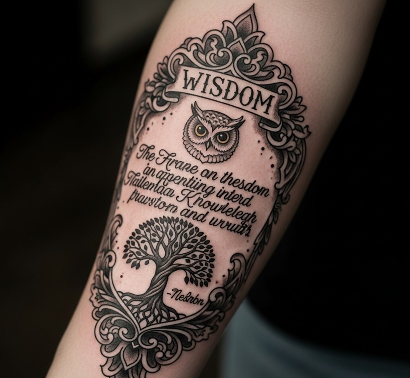 tatuaggio della sapienza