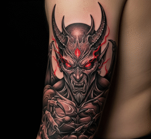 tatuaggio demone