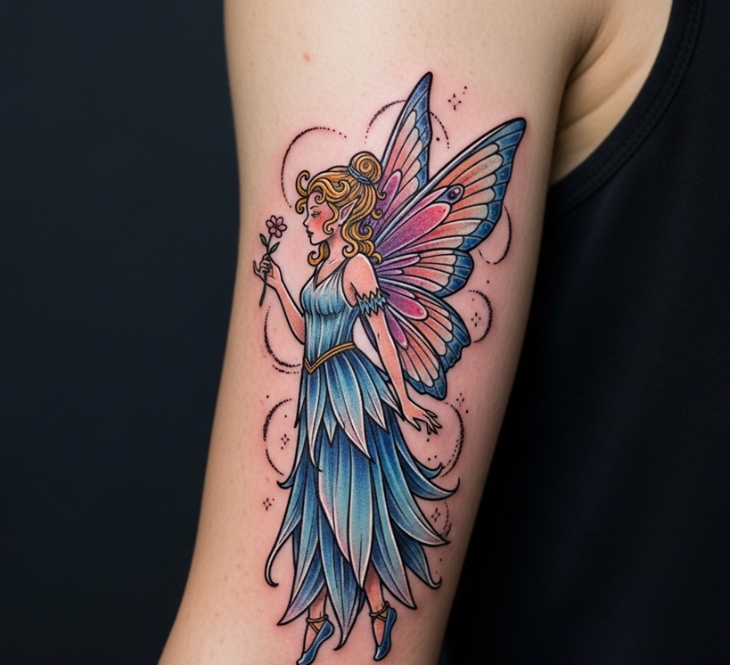 tatuaggio di fata