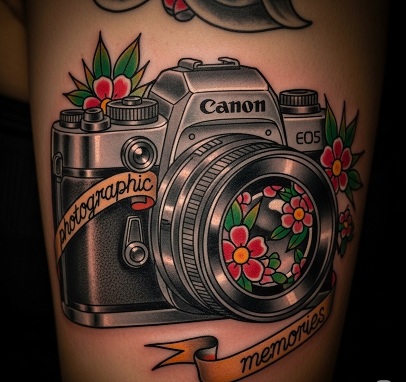 tatuaggio di fotografia