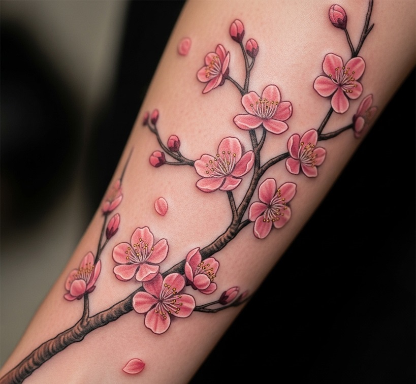 tatuaggio sakura