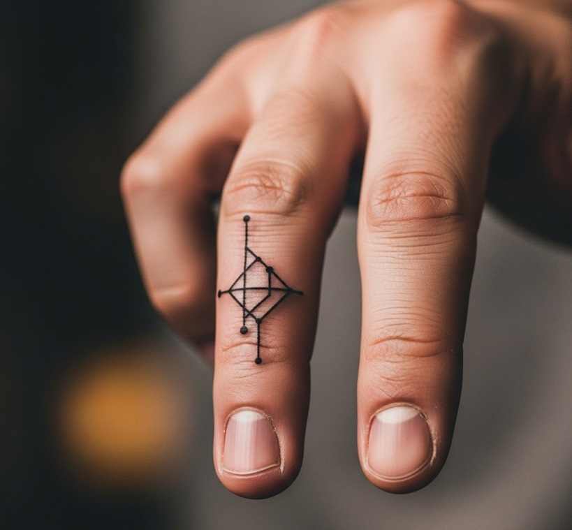 tatuaggio sulle dita