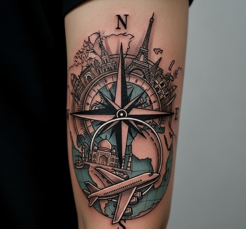 tatuaggio viaggio